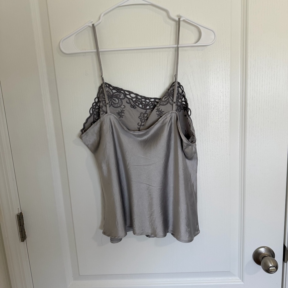 mac & jac Gray Embroidered Camisole - Picture 3 of 3